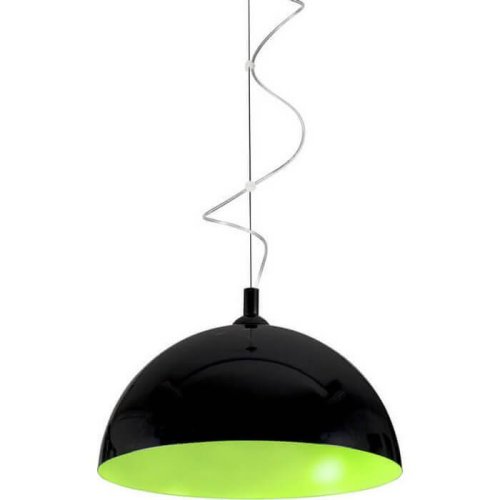 Светильник подвесной Hemisphere Fluo Bl 5766-NW Nowodvorski чёрный 1 лампа, основание чёрное в стиле современный 