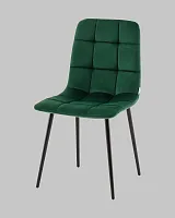 Стул Одди NEW велюр зелёный УТ000041282 Stool Group, зелёный/велюр, ножки/металл/чёрный, размеры - *****
