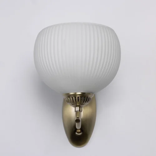 Бра Фелиция 347029901 MW-Light белый на 1 лампа, основание античное бронза в стиле классический  фото 3