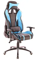 Геймерское кресло Lotus S16 Экокожа Голубой Lotus S16 Blue Everprof, голубой/экокожа, ножки//, размеры - 1250*1350***700*