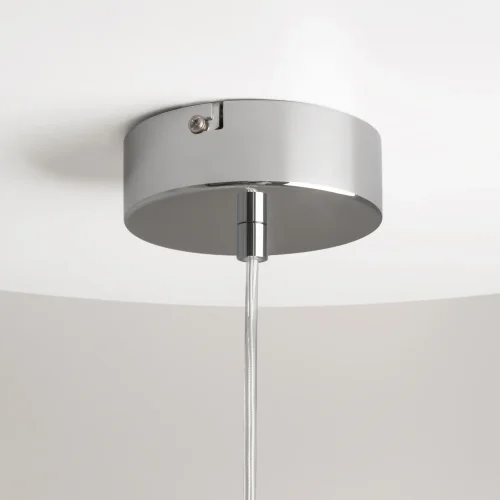 Светильник подвесной LED Drop MOD273PL-L16CH3K Maytoni прозрачный янтарный на 1 лампу, основание хром в стиле арт-деко современный фото 9
