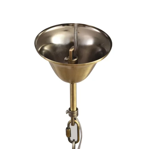 Люстра подвесная хрустальная Luina 8346/7 Lumion без плафона на 7 ламп, основание бронзовое в стиле классический фото 6