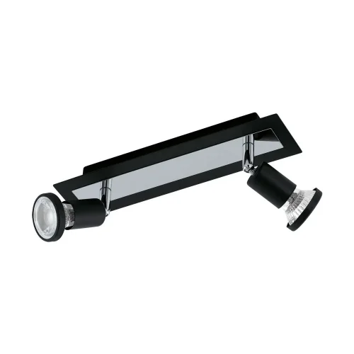 Спот с 2 лампами LED SARRIA 94964 Eglo чёрный GU10 в стиле современный 