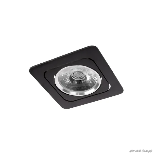 Светильник точечный LED Screen 10328/B Black LOFT IT чёрный 1 лампа, основание чёрное в стиле современный хай-тек квадратный