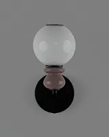 Бра LED Glaze V11703-WL Moderli белый на 1 лампу, основание чёрное в стиле современный 