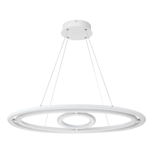 Светильник подвесной LED с пультом Ondo 359180 Novotech белый 1 лампа, основание белое в стиле хай-тек с пультом фото 3