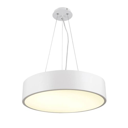 Светильник подвесной LED Cumbuco 6150+5515 Mantra белый 1 лампа, основание белое в стиле современный 