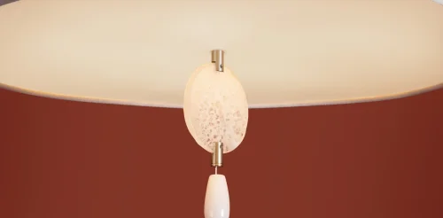 Люстра на штанге Agate FR2052PL-05N Freya серая на 5 ламп, основание никель в стиле классический прованс фото 4