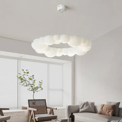 Люстра подвесная ODDLY D68 220262-23 ImperiumLoft белая на 1 лампу, основание белое в стиле современный скандинавский минимализм фото 9 Люстра подвесная ODDLY D68 220262-23 ImperiumLoft белая на 1 лампу, основание белое в стиле современный скандинавский минимализм фото 9