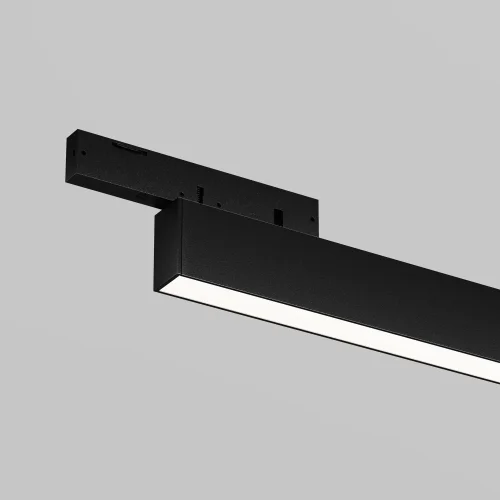 Трековый светильник Basis 4000К 12Вт 100° Magnetic track system Levity TR192-1-12W4K-B Maytoni чёрный для шинопроводов серии Magnetic track system Levity чёрный фото 6