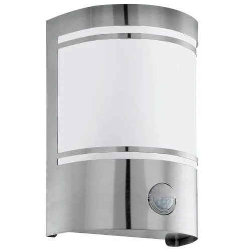 Настенный светильник 30192 CERNO Eglo уличный IP44 серый 1 лампа, плафон белый в стиле современный E27