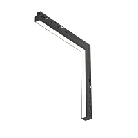 Трековый светильник LED Magnetic track system Exility TR102-24W4K-B Maytoni чёрный для шинопроводов серии Magnetic track system Exility чёрный