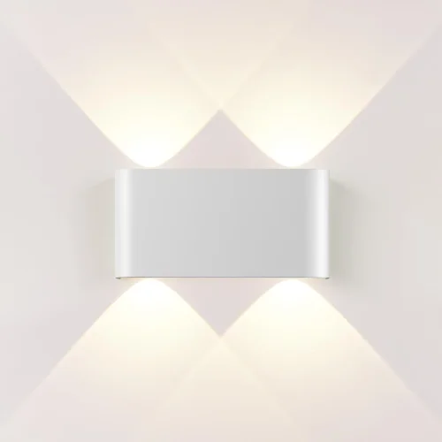 Бра Magnum 7192/4WL Odeon Light белый на 1 лампу, основание белое в стиле хай-тек фото 3 Бра Magnum 7192/4WL Odeon Light белый на 1 лампу, основание белое в стиле хай-тек фото 3