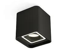 Светильник накладной Techno Spot XS XS7841020 Ambrella light чёрный 1 лампа, основание чёрное в стиле хай-тек современный квадратный