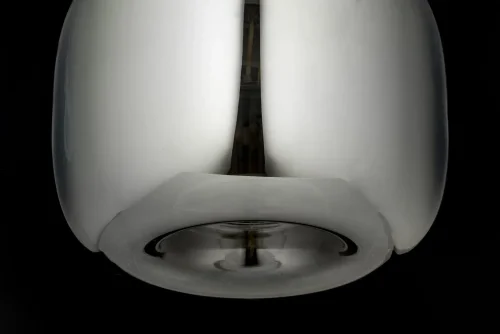 Светильник подвесной Dego E 1.P2 M Arti Lampadari чёрный серый 1 лампа, основание чёрное в стиле современный  фото 2