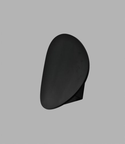 Бра LED Parma V10469-WL Moderli чёрный на 1 лампа, основание чёрное в стиле хай-тек отражённый свет фото 3