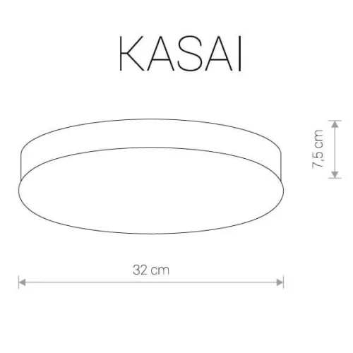 Светильник потолочный Касэй (Kasai) 9491-NW Nowodvorski белый на 2 лампы, основание никель в стиле современный фото 2 Светильник потолочный Касэй (Kasai) 9491-NW Nowodvorski белый на 2 лампы, основание никель в стиле современный фото 2
