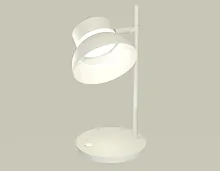 Настольная лампа офисная XB9801100 Ambrella light белая 1 лампа, основание белое металл в стиле современный хай-тек 