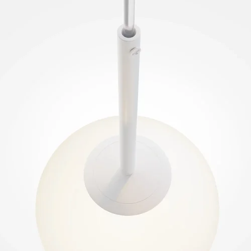 Светильник подвесной Basic form MOD321PL-01W1 Maytoni белый 1 лампа, основание белое в стиле современный шар фото 4