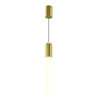 Светильник подвесной LED Mist P101PL-L500-12W3K-BS Maytoni латунь 1 лампа, основание латунь в стиле современный хай-тек 