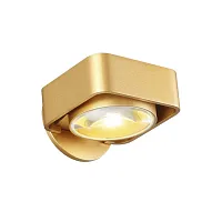 Бра LED Paco 3889/6WG Odeon Light золотой 1 лампа, основание золотое в стиле хай-тек современный 
