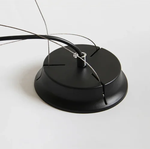 Подвесная кольцевая люстра REACT R D60 193173-26 ImperiumLoft латунь на 12 ламп, основание чёрное в стиле современный  фото 16