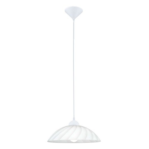 Светильник подвесной VETRO 82785 Eglo белый 1 лампа, основание белое в стиле современный 