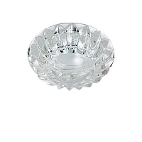 Светильник точечный MODO 006870 Lightstar Италия прозрачный 1 лампа, основание серое хром в стиле 10083 