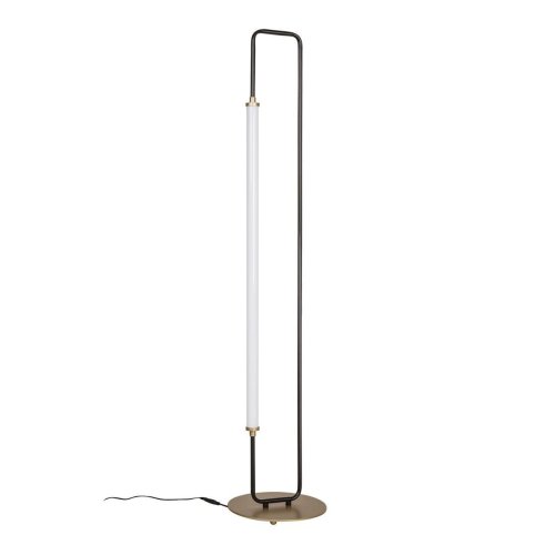 Настольная лампа LED Inspire 4100-1T Favourite белая 1 лампа, основание чёрное металл в стиле современный  фото 2