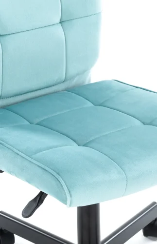 Операторское кресло EP-300 Ткань Бирюзовый EP 300 Fabric Turquoise Everprof, голубой/ткань, ножки//, размеры - 840*955***430* фото 3
