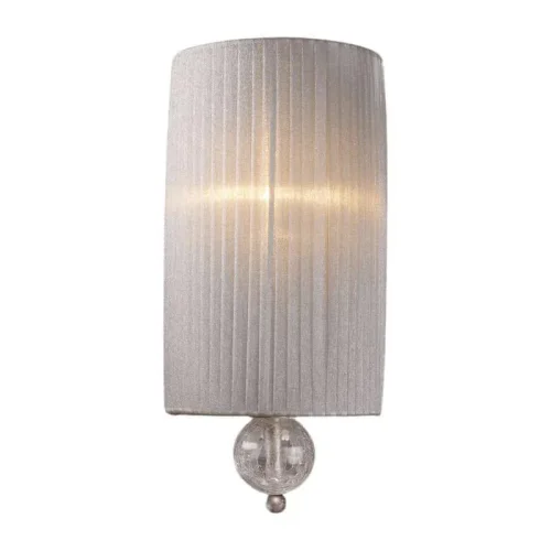 Бра Friuli VL1235W01 Vele Luce белый на 1 лампа, основание серебряное в стиле прованс 