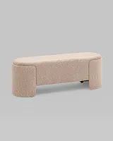 Банкетка Taks букле капучино УТ000039116 Stool Group на 1 , основание в стиле современный 