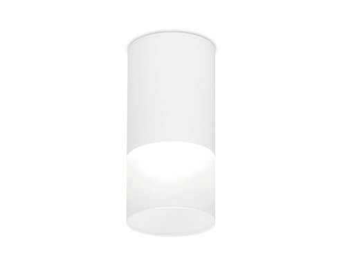 Светильник накладной LED TN231 Ambrella light белый 1 лампа, основание белое в стиле современный круглый