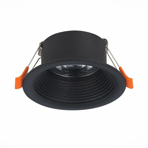 Светильник точечный Mobarra ST202.408.01 ST-Luce чёрный 1 лампа, основание чёрное в стиле современный хай-тек  фото 2