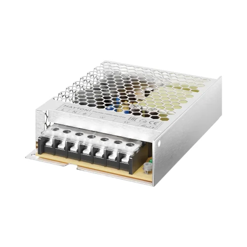 Блок питания 48V 150Вт IP20 Power Supply Magnetic PSL006-150W-48V-IP20 Maytoni серебряный в стиле современный хай-тек для светильников серии Power Supply Magnetic магнитный s35 gravity магнитная radity радиусная магнитная exility тонкая магнитная