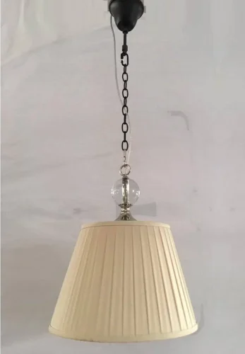 Основание светильника подвесного 3101/S Newport бежевый 1 лампа, основание хром в стиле арт-деко современный 