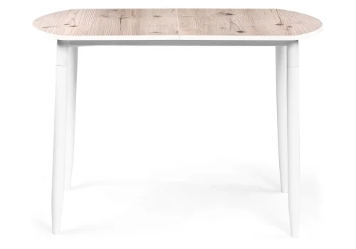 Стол деревянный раскладной Гуанг бискайская сосна / белый 459639 Woodville столешница бискайская сосна из пластик фото 2