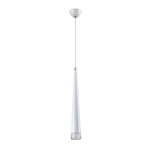 Светильник подвесной LED Capital V2364-PL Moderli белый 1 лампа, основание белое в стиле современный трубочки