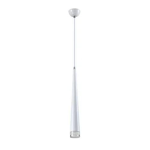 Светильник подвесной LED Capital V2364-PL Moderli белый на 1 лампу, основание белое в стиле современный трубочки