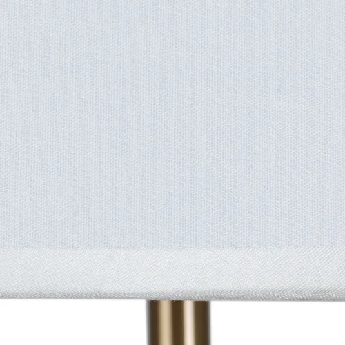 Настольная лампа Poprima A4028LT-1PB Arte Lamp белая 1 лампа, основание медь мрамор металл в стиле современный  фото 5