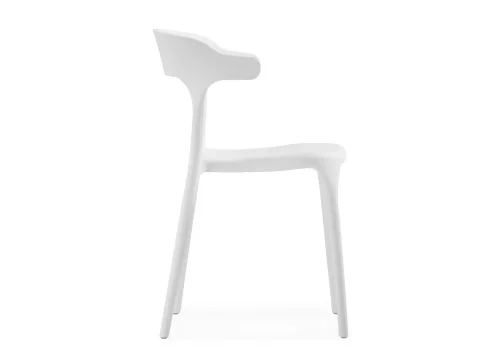 Пластиковый стул Vite white 15596 Woodville, /, ножки/пластик/белый, размеры - ****490*480 фото 3