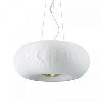 Светильник подвесной ARIZONA SP5 Ideal Lux белый 5 ламп, основание латунь в стиле современный 