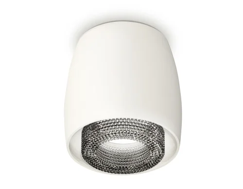 Светильник накладной Techno spot XS1141021 Ambrella light белый 1 лампа, основание белое в стиле хай-тек современный круглый
