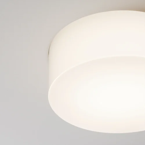 Светильник точечный LED Nude DL065-12W4K-TRS-W Maytoni белый на 1 лампу, основание белое в стиле современный хай-тек круглый для затирки фото 2