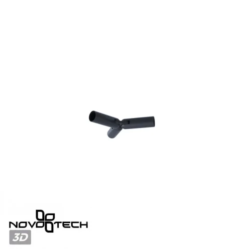 Соединитель гибкий "T" Glat 359380 Novotech чёрный в стиле хай-тек современный для светильников серии Glat glat модульная фото 2