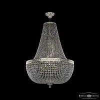 Люстра подвесная 19111/H2/70IV GW C1 Bohemia Ivele Crystal прозрачная на 22 лампы, основание золотое в стиле классический sp