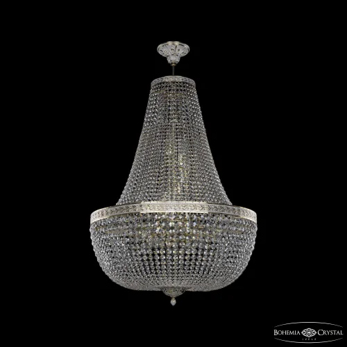 Люстра подвесная 19111/H2/70IV GW C1 Bohemia Ivele Crystal прозрачная на 22 лампы, основание золотое в стиле классический sp