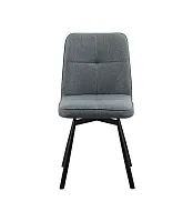 Стул Boun, вращающийся, зеленый, сиденье УТ000040519 Stool Group, зелёный/рогожка, ножки/металл/чёрный, размеры - *855****