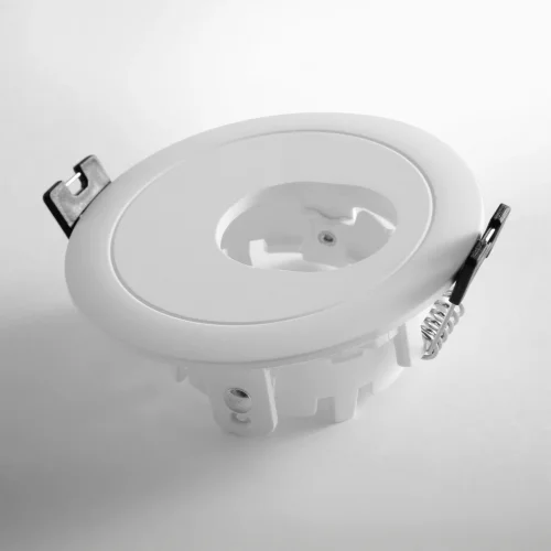 Светильник точечный Anello 012216 Lightstar белый на 1 лампу, основание белое в стиле современный круглый фото 7