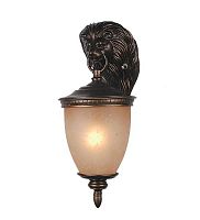 Настенный светильник Guards 1336-1W Favourite уличный IP44 коричневый 1 лампа, плафон белый в стиле классический E27